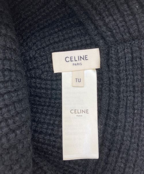 CELINE（セリーヌ）CELINE (セリーヌ) クロシェバケットハット ブラックの古着・服飾アイテム