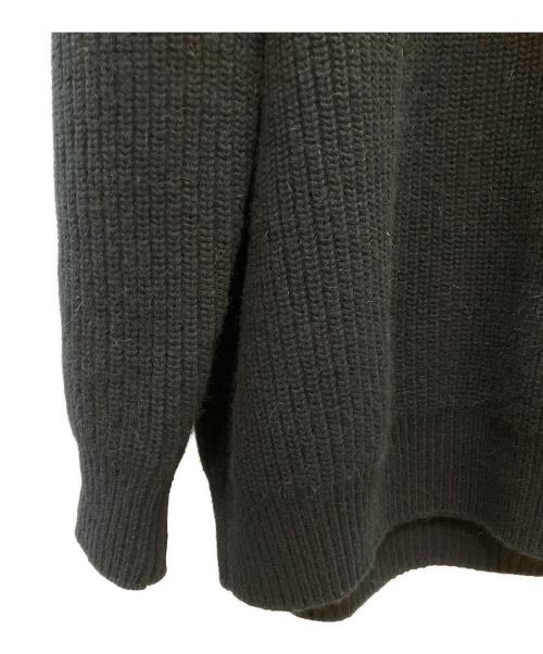 CELINE（セリーヌ）CELINE (セリーヌ) アンゴラ混ロゴニット ブラック サイズ:Lの古着・服飾アイテム