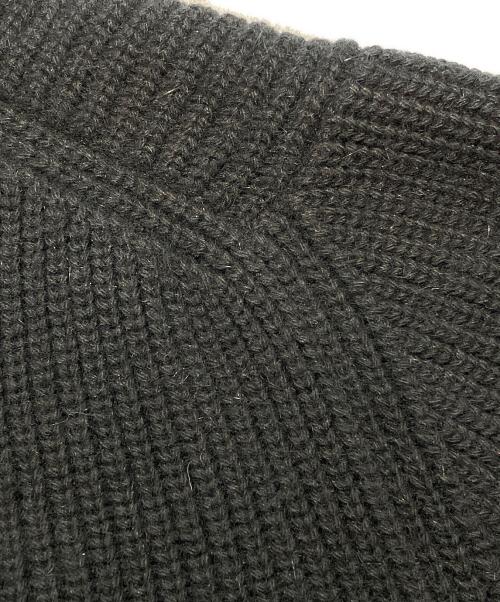 CELINE（セリーヌ）CELINE (セリーヌ) アンゴラ混ロゴニット ブラック サイズ:Lの古着・服飾アイテム