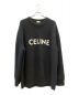 CELINE（セリーヌ）の古着「アンゴラ混ロゴニット」｜ブラック