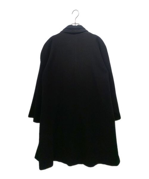 BALENCIAGA（バレンシアガ）BALENCIAGA (バレンシアガ) カシミヤトッパーコート ブラック サイズ:Lの古着・服飾アイテム