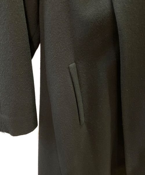BALENCIAGA（バレンシアガ）BALENCIAGA (バレンシアガ) カシミヤトッパーコート ブラック サイズ:Lの古着・服飾アイテム