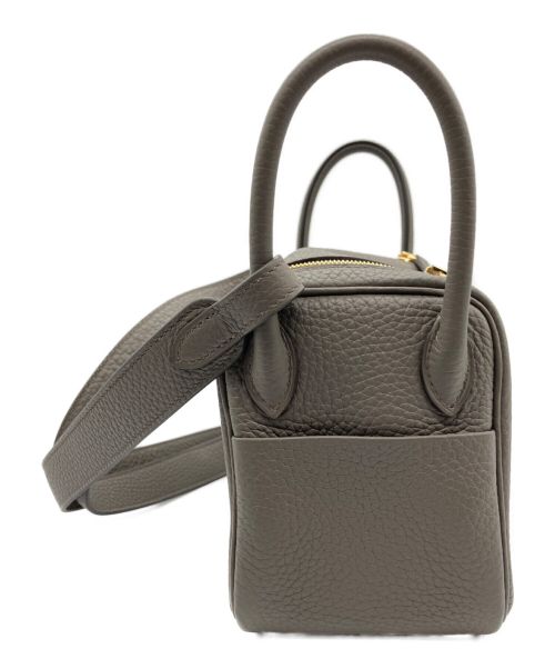 HERMES（エルメス）HERMES (エルメス) リンディミニ グレーの古着・服飾アイテム