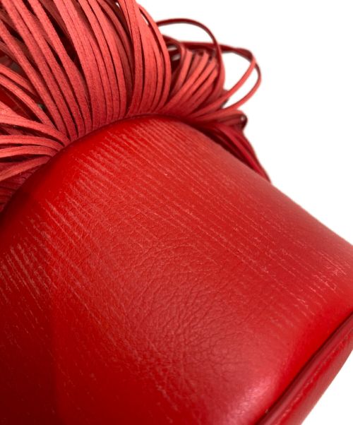 J&M DAVIDSON（ジェイ＆エム デヴィッドソン）J&M DAVIDSON (ジェイ＆エム デヴィッドソン) フリンジカーニバル レッド サイズ:ミニの古着・服飾アイテム