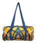 HERMES (エルメス) シルクダッフルバッグ オレンジ×ブルー サイズ:38：44800円