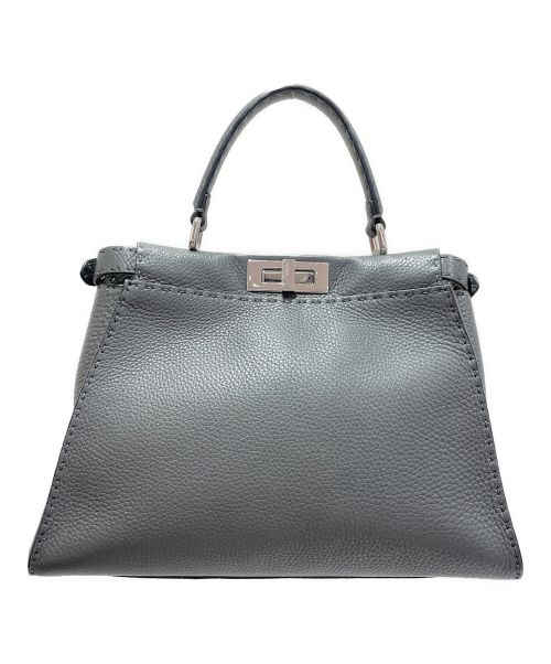 FENDI（フェンディ）FENDI (フェンディ) セレリアピーカブーレギュラー グレー サイズ:レギュラーの古着・服飾アイテム