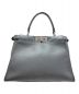 FENDI (フェンディ) セレリアピーカブーレギュラー グレー サイズ:レギュラー：248000円