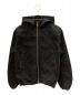 LOUIS VUITTON（ルイ ヴィトン）の古着「モノグラムディテールフーデッドデニムジャケット」｜ブラック