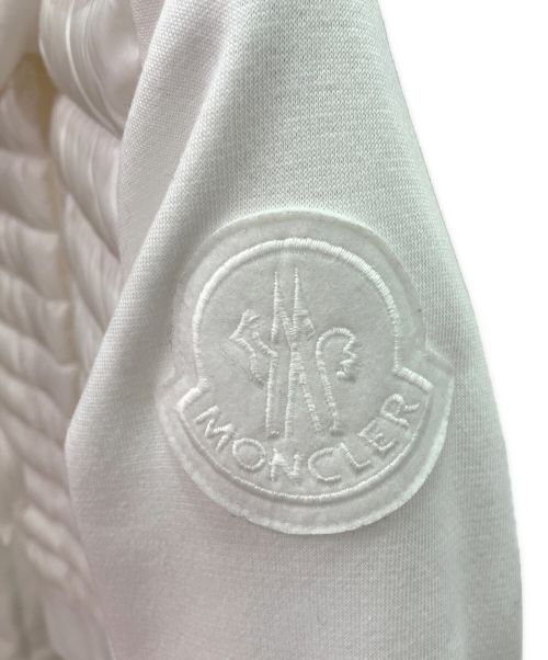 MONCLER（モンクレール）MONCLER (モンクレール) MAGLIA CARDIGAN ホワイト サイズ:00の古着・服飾アイテム