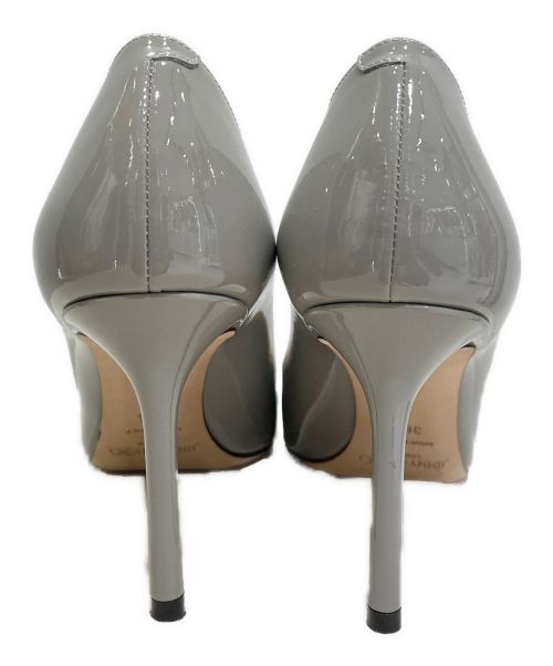 JIMMY CHOO（ジミーチュウ）JIMMY CHOO (ジミーチュウ) ポインテッドトゥパンプス グレー サイズ:36 1/2の古着・服飾アイテム