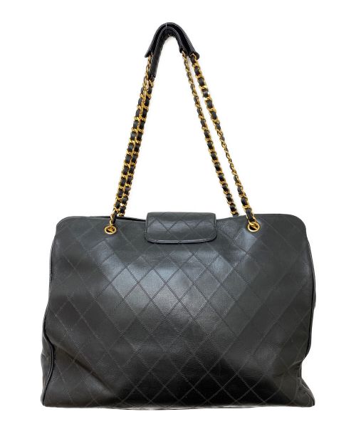 CHANEL（シャネル）CHANEL (シャネル) スーパーモデルチェーンショルダーバッグ ブラック×ゴールド サイズ:-の古着・服飾アイテム