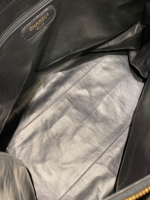 CHANEL（シャネル）CHANEL (シャネル) スーパーモデルチェーンショルダーバッグ ブラック×ゴールド サイズ:-の古着・服飾アイテム