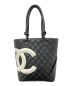 CHANEL（シャネル）の古着「カンボントートバッグ」｜ブラック×ホワイト