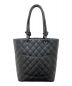 CHANEL (シャネル) カンボントートバッグ ブラック×ホワイト サイズ:-：158000円