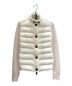 MONCLER GRENOBLE（モンクレール グルノーブル）の古着「ダウンカーディガン」｜アイボリー
