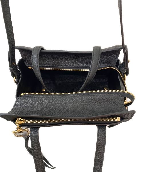 Salvatore Ferragamo（サルヴァトーレ フェラガモ）Salvatore Ferragamo (サルヴァトーレ フェラガモ) AMY GANCIO SHOPPING SMALL TOTE ブラック サイズ:-の古着・服飾アイテム