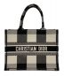 Christian Dior（クリスチャン ディオール）の古着「ブックトートバッグ」｜ブラック×ホワイト