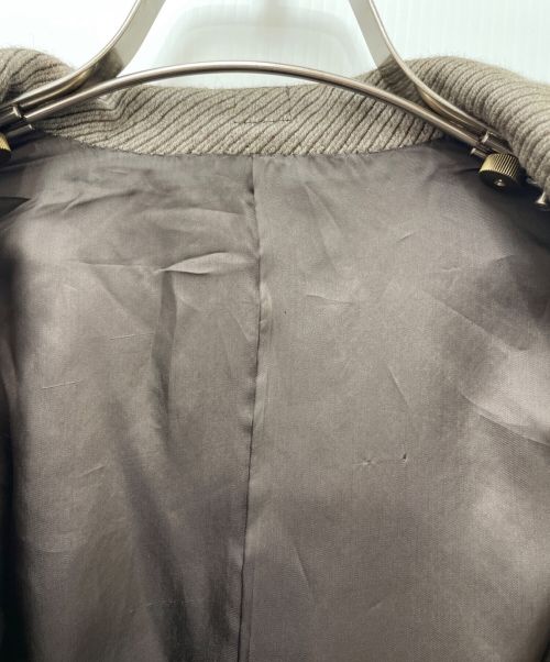 HERMES（エルメス）HERMES (エルメス) マルジェラ期 オーバーサイズウールコート/Archive ブラウン サイズ:40の古着・服飾アイテム