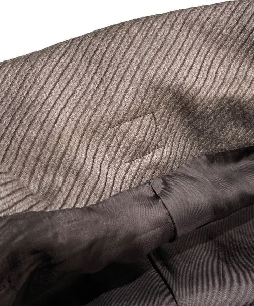HERMES（エルメス）HERMES (エルメス) マルジェラ期 オーバーサイズウールコート/Archive ブラウン サイズ:40の古着・服飾アイテム