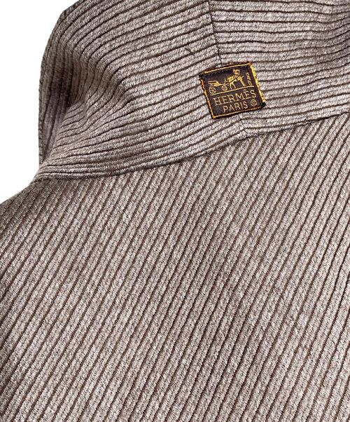 HERMES（エルメス）HERMES (エルメス) マルジェラ期 オーバーサイズウールコート/Archive ブラウン サイズ:40の古着・服飾アイテム