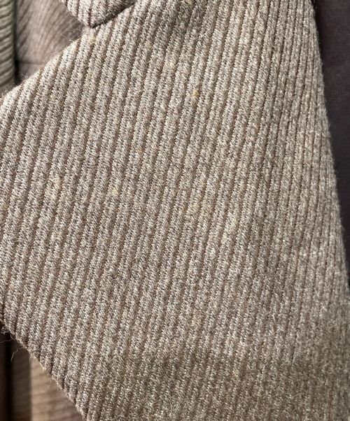 HERMES（エルメス）HERMES (エルメス) マルジェラ期 オーバーサイズウールコート/Archive ブラウン サイズ:40の古着・服飾アイテム