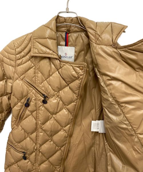MONCLER（モンクレール）MONCLER (モンクレール) MILBROOK(ミルブルック)/ハーフダウンコート ベージュ サイズ:1の古着・服飾アイテム