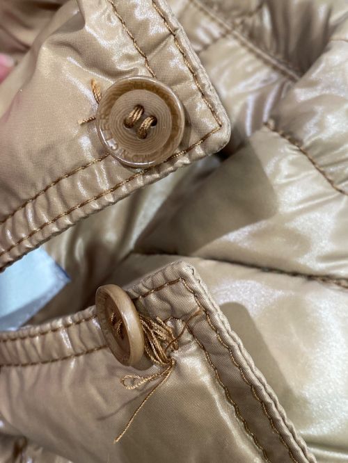 MONCLER（モンクレール）MONCLER (モンクレール) MILBROOK(ミルブルック)/ハーフダウンコート ベージュ サイズ:1の古着・服飾アイテム