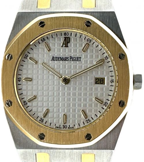AUDEMARS PIGUET（オーデマ ピゲ）AUDEMARS PIGUET (オーデマ ピゲ) ロイヤルオーク 白文字盤 サイズ:33mmの古着・服飾アイテム