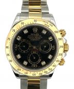 ROLEXロレックス）の古着「コスモグラフ デイトナ 8Pダイヤ」｜ブラック