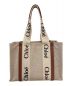 Chloe（クロエ）の古着「WOODYトートバッグ」｜ベージュ×ブラウン