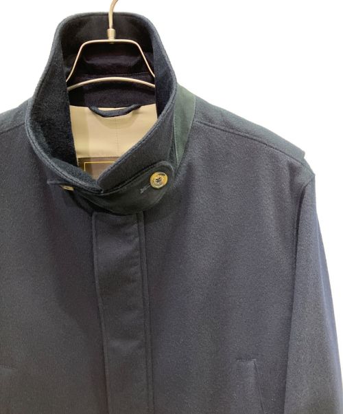 LORO PIANA（ロロピアーナ）LORO PIANA (ロロピアーナ) カシミヤジップコート ネイビー サイズ:Mの古着・服飾アイテム