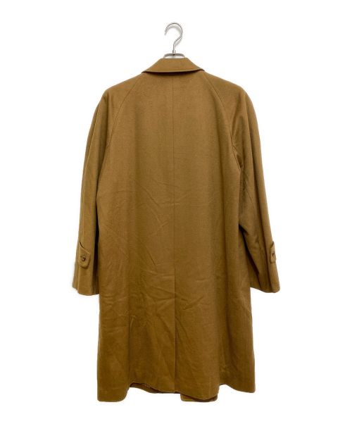 HERMES（エルメス）HERMES (エルメス) カシミヤステンカラーコート キャメル サイズ:Lの古着・服飾アイテム