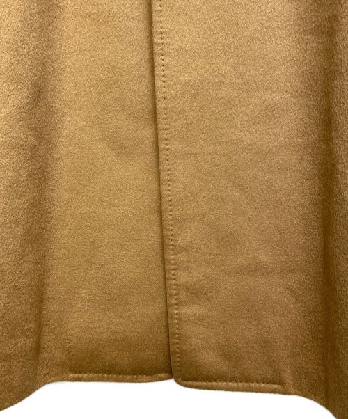 HERMES（エルメス）HERMES (エルメス) カシミヤステンカラーコート キャメル サイズ:Lの古着・服飾アイテム