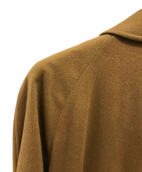 HERMES（エルメス）HERMES (エルメス) カシミヤステンカラーコート キャメル サイズ:Lの古着・服飾アイテム