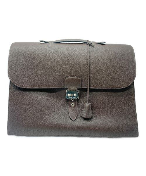 HERMES（エルメス）HERMES (エルメス) サックアデペッシュ38 カカオ サイズ:38の古着・服飾アイテム