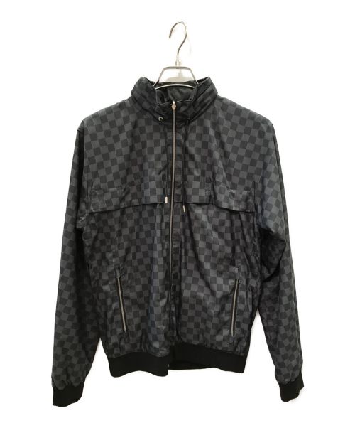 LOUIS VUITTON（ルイ ヴィトン）LOUIS VUITTON (ルイ ヴィトン) ダミエグラフィット リバーシブルグラフィットナイロンブルゾン ブラック サイズ:SIZE 44の古着・服飾アイテム