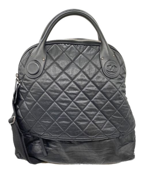 CHANEL（シャネル）CHANEL (シャネル) マトラッセ2WAYハンドバッグ ブラック サイズ:-の古着・服飾アイテム