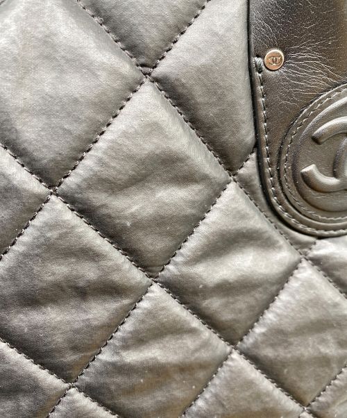 CHANEL（シャネル）CHANEL (シャネル) マトラッセ2WAYハンドバッグ ブラック サイズ:-の古着・服飾アイテム