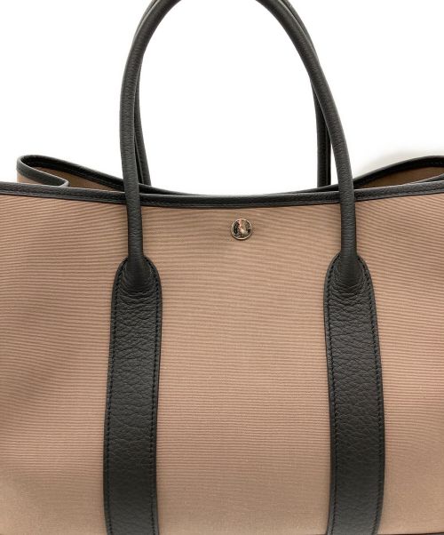 HERMES（エルメス）HERMES (エルメス) ガーデンパーティ36 ブラウン×ブラック サイズ:36の古着・服飾アイテム