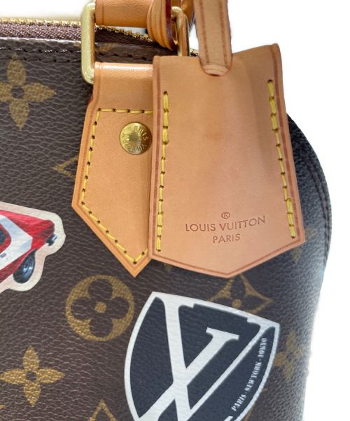 LOUIS VUITTON（ルイ ヴィトン）LOUIS VUITTON (ルイ ヴィトン) アルマBB ワールドツアーステッカー ブラウンの古着・服飾アイテム