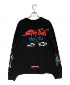 CHROME HEARTSクロムハーツ）の古着「Stay Fast Crewneck」｜ブラック