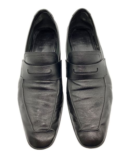 Berluti（ベルルッティ）Berluti (ベルルッティ) ロレンツォ リミニ カンガルーレザーローファー ブラック サイズ:8の古着・服飾アイテム
