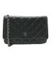 CHANEL（シャネル）の古着「マトラッセショルダーウォレットバッグ」｜ブラック