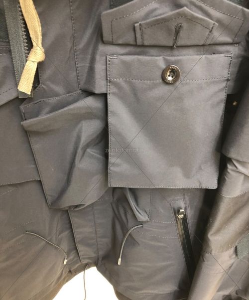 ACRONYM×Sacai（アクロニウム×サカイ）ACRONYM×Sacai (アクロニウム×サカイ) 22SS ナイロンコート ブラック サイズ:3の古着・服飾アイテム