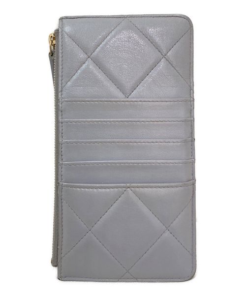 CHANEL（シャネル）CHANEL (シャネル) フラグメントケース ライトグレーの古着・服飾アイテム