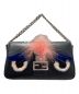 FENDI（フェンディ）の古着「モンスターマイクロバケットミニショルダーバッグ」｜ブラック