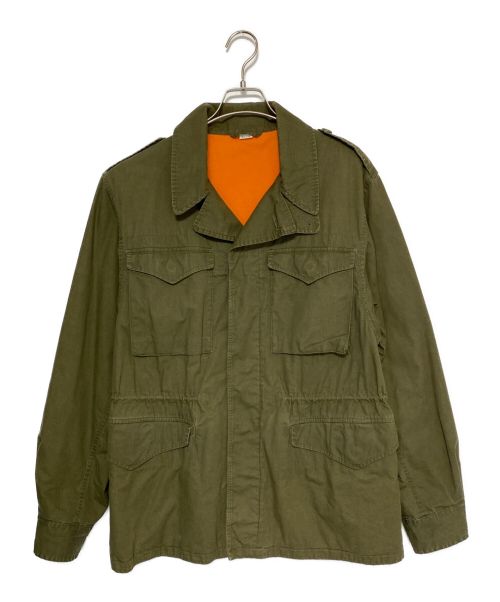 GUCCI（グッチ）GUCCI (グッチ) バックロゴM65ミリタリージャケット カーキ サイズ:SIZE 48の古着・服飾アイテム