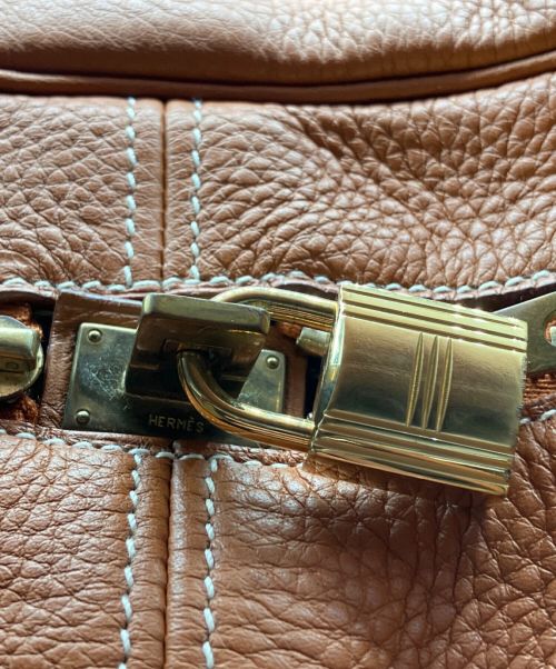 HERMES（エルメス）HERMES (エルメス) ボストンバッグ ブラウンの古着・服飾アイテム