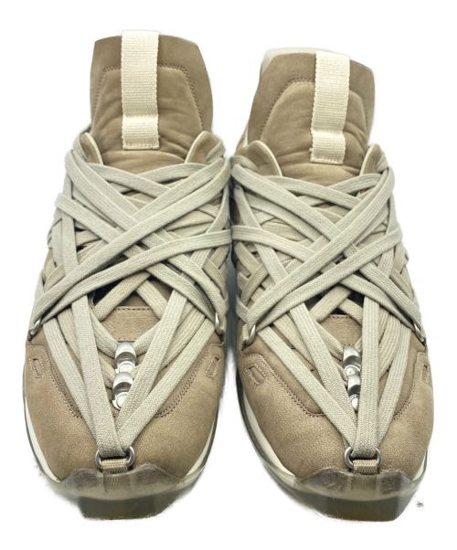 RICK OWENS（リックオウエンス）RICK OWENS (リック オウエンス) MAXIMAL RUNNER ベージュ サイズ:SIZE 41の古着・服飾アイテム