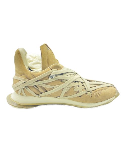 RICK OWENS（リックオウエンス）RICK OWENS (リック オウエンス) MAXIMAL RUNNER ベージュ サイズ:SIZE 41の古着・服飾アイテム